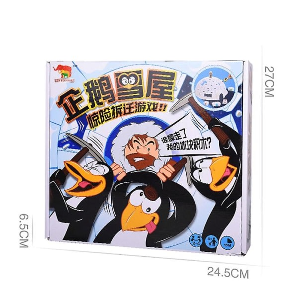 Penguin Snow House Förälder-barn Interactives Vuxenpedagogisk leksak Brädspel Nytt null ingen