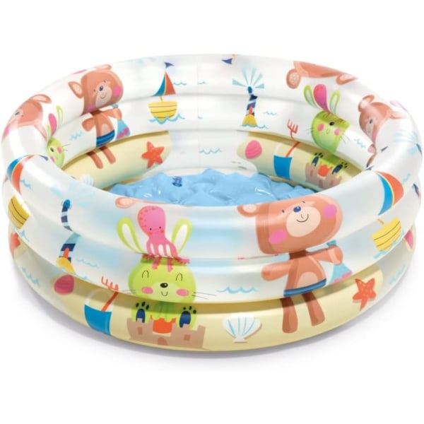 Hemma oppblåsbar basseng (61x22(cm)) Circular Play Pool Baby og barnbadkar Baby CDQ