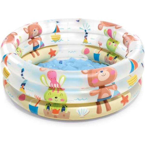 Hemma oppblåsbar pool (61x22(cm)) Circular Play Pool Baby og barnbadkar Baby CDQ