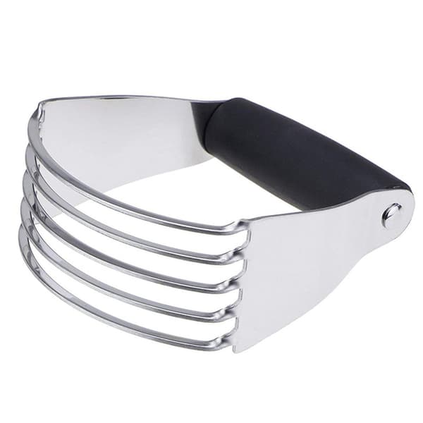 Heavy Duty Dough Blender, Stainless Steel Blades with Perfect Texture Guarantee, Multifunctional Kitchen Tool for Efficient Mixing, Comfortable Soft Grip