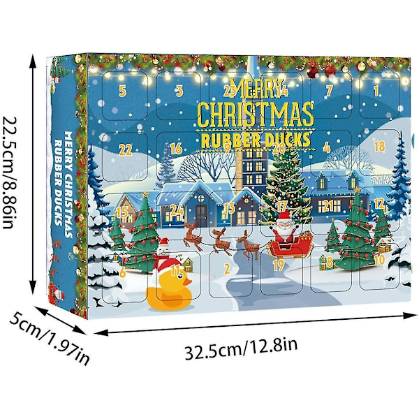 Ny Gummi Anka Adventkalender 2023, Adventkalender 2023 Barn, Advent Anka Badleksak (YSJ) 0124 ducks