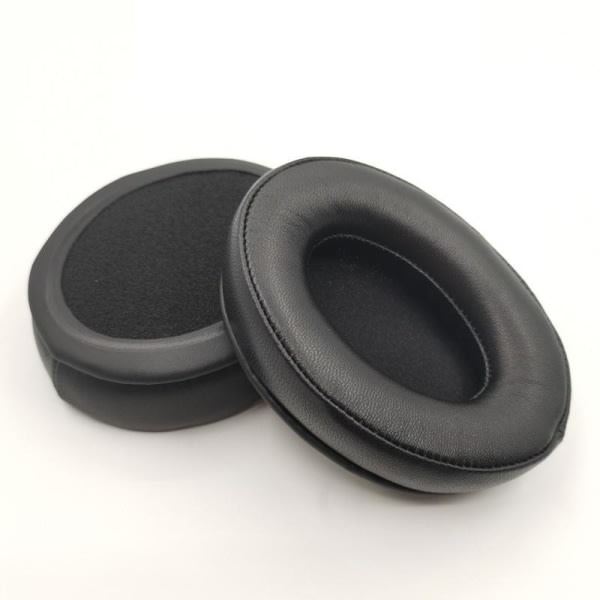 Øreputer for Kingston HyperX Cloud Mix Flight S Alpha S i svart lammeskinn svart lambskin