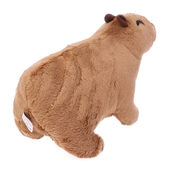 18 cm Simulering Mjuk Fluffig Capybara Gosedjur Dockor Barnleksaker Brun One Size