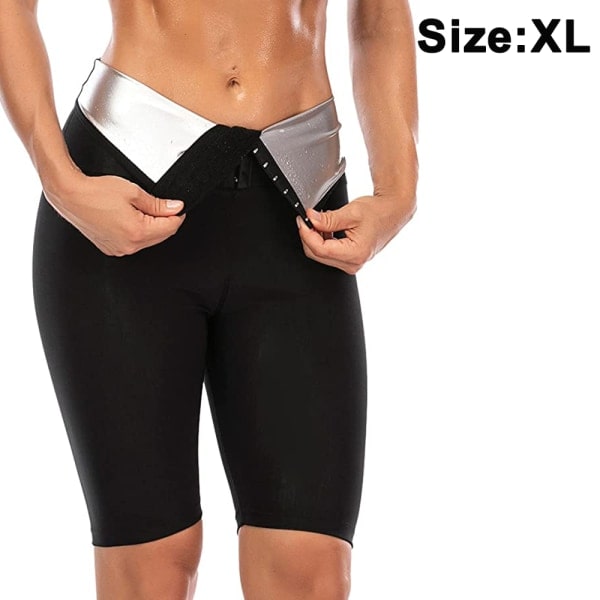 Bastu Sweat Shapewear Hög midja Träningsoverall Midjetränare zdq