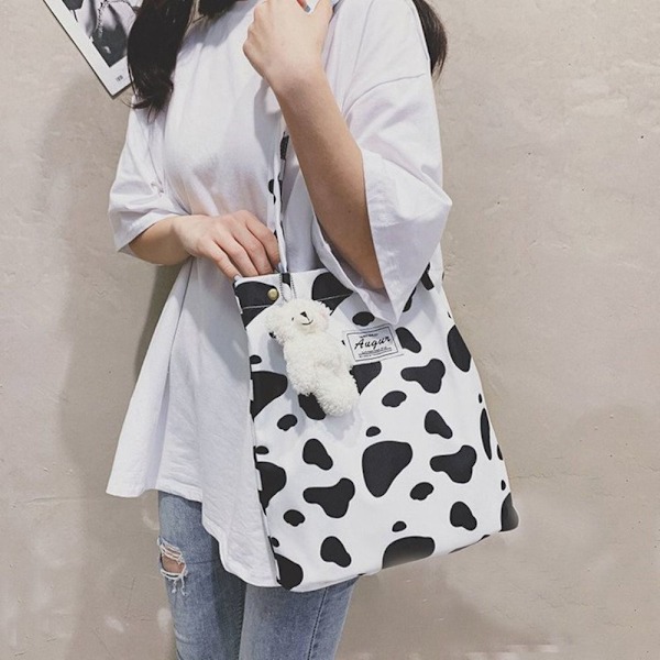 Casual mulepose Leopard skuldertaske 1 1 1 1