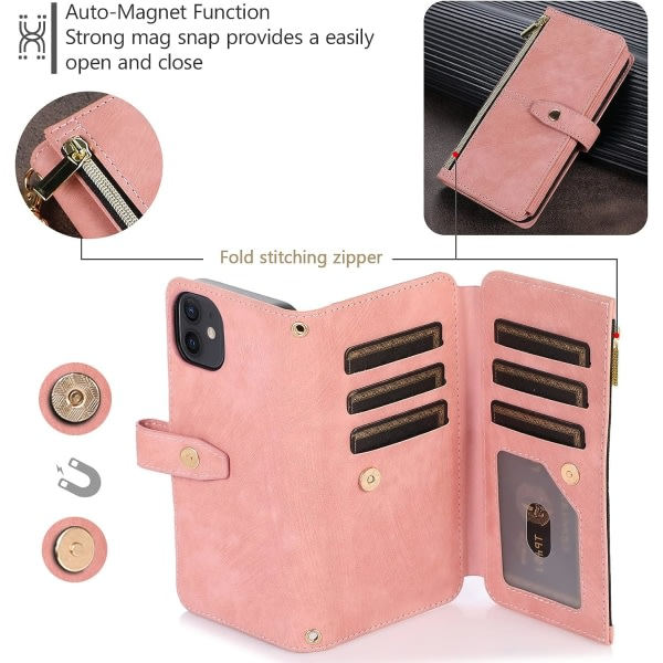UEEBAI Fodral till Samsung Galaxy S20 FE 5G, Retro PU Läder