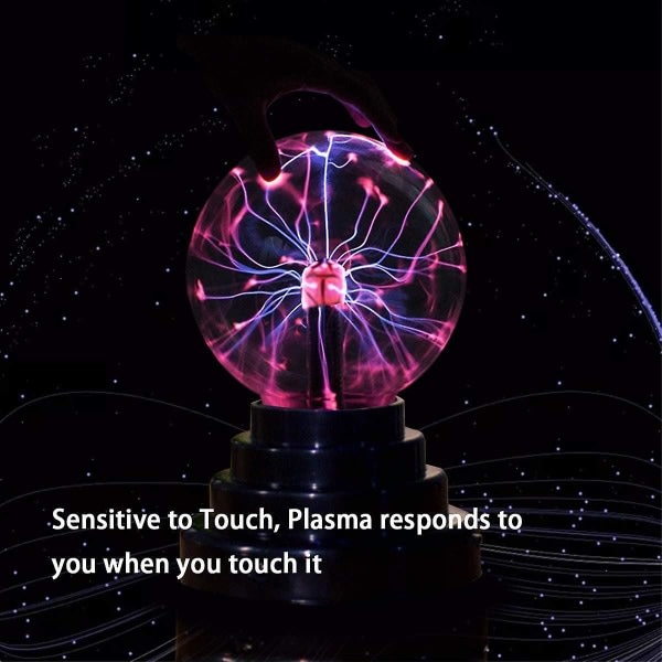 Plasma kugle/lys/lampe, Plasma Elektrisk Nebula Lightening - Perfekt