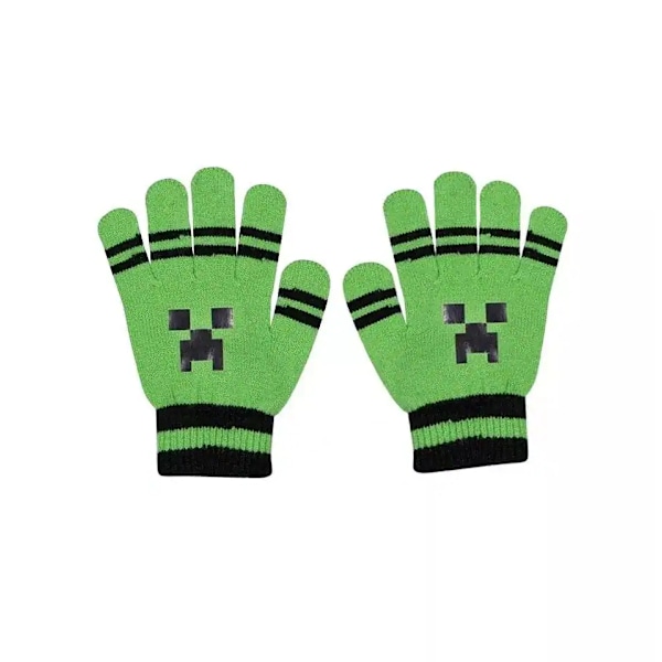 Minecraft Vantar för Barn – Creeper Design Gröna_TF 50
