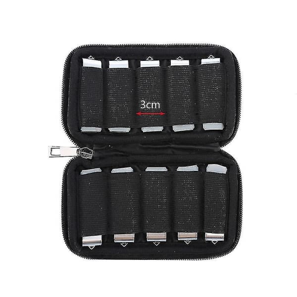 Flash Drive- case USB case USB -hållare förvaringsväska för USB -minne Elektronisk tillbehör Organizer för USB minne, USB case, tumme Dri zdq