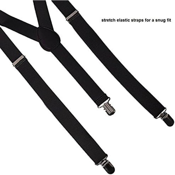 1 st sele för män och kvinnor One Size Power Clip Y Style Svart zdq