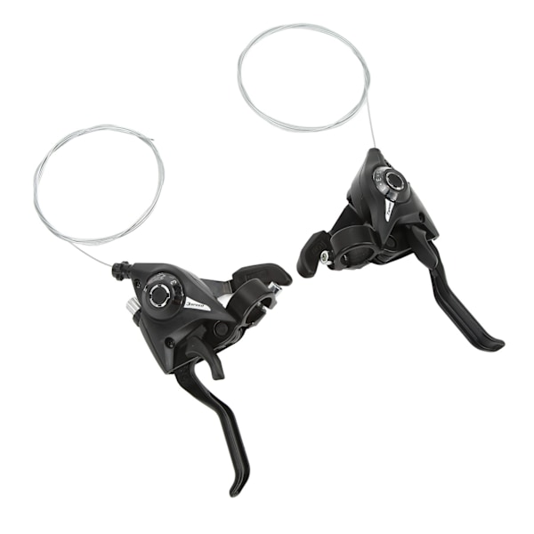 2 st EF51 Cykelbromshandtag i Aluminiumlegering 21-Växlad Bromshandtag Mountainbike Enstycke Styrbromsreglage Delar 0.5