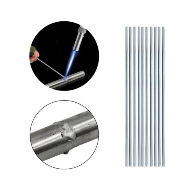 20 stk. Aluminium Flux Cored Svejsetråd Nem Fusion Svejsetråd 50cm*1.6mm 50cm*1.6mm