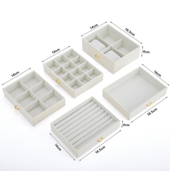 UNIQ XL Smyckeskrin - Vit
