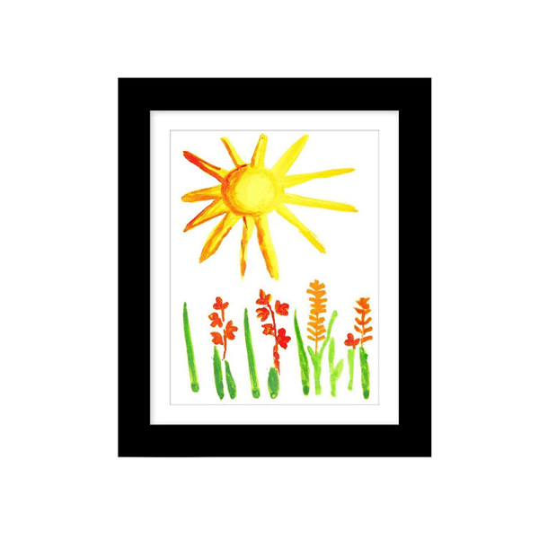 My Little Davinci tr? tavelram 20 ark konstverk - barn black onesize