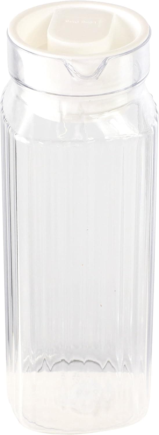 Firkantet plastikkande med låg - 1,1 liter-tfrf