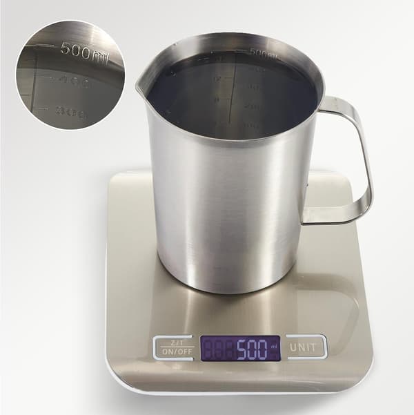 Mätkopp med hällpip - Mätkoppar med skala - 500 ML - Mätkoppar - Mätkoppar - Mätkopp - Koppar - Mätkanna ...
