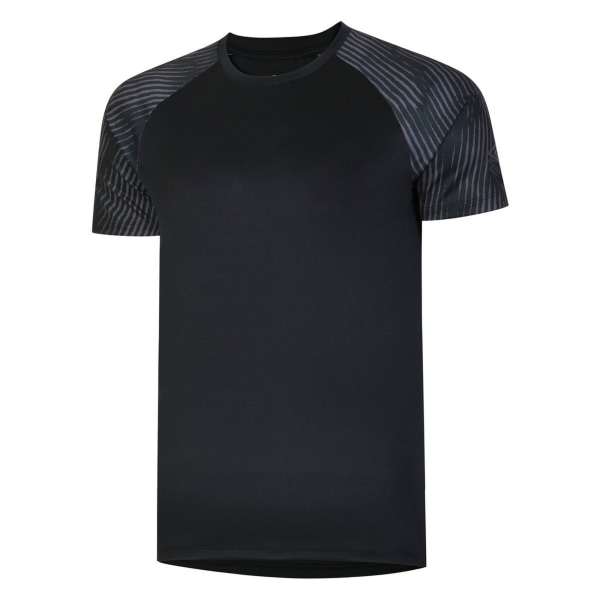 Umbro Pro Graphic Print Træningstrøje til Mænd XL Sort/Periscope