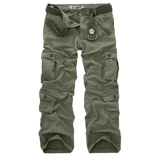 Spring Autumn Army Tactical Pants multi fickor vaaleanharmaa 34 zdq
