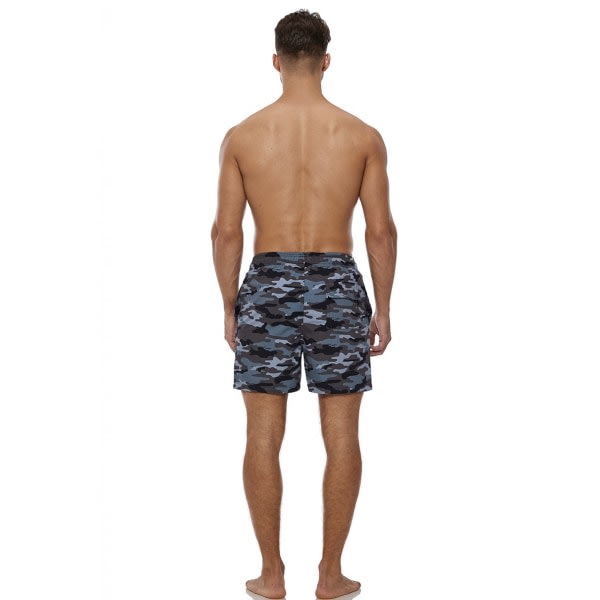 Wekity badbyxor for män, rasktorkande shorts med fickor (YK17) zdq
