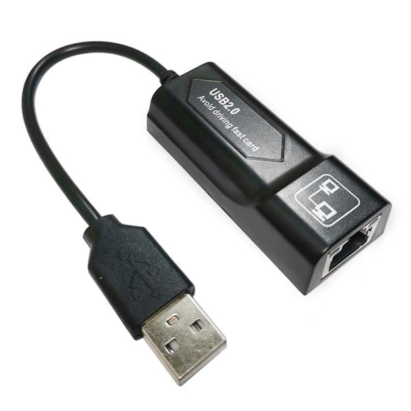 CDQ USB-kabel LAN Ethernet-adapter 100 Mbps nätverksenhet