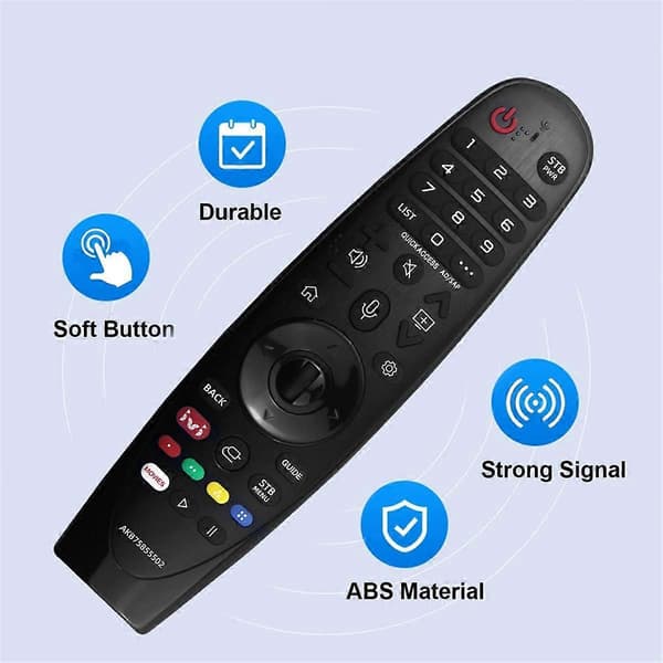 Röstfjärrkontroll med mikrofon Airmouse för 2020 AI ThinQ Smart TV_tfrf