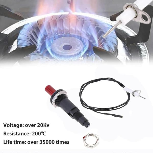 (Specialtilbud) Universal Piezo-tænder til Gasgrill, Grill og Komfur