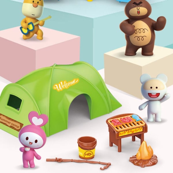 Nukkekodin huonekalut miniatyyrisisustus 4 4