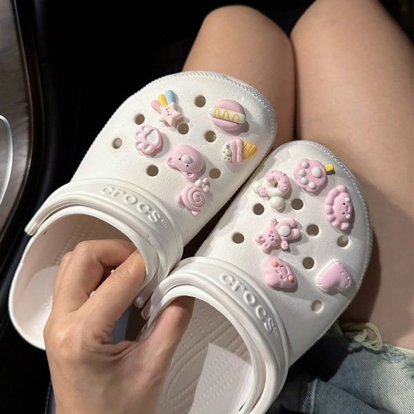 12 kpl Ruusu Karhu Kengän Koristeet Croc Charms Teini Pojat Tytöt