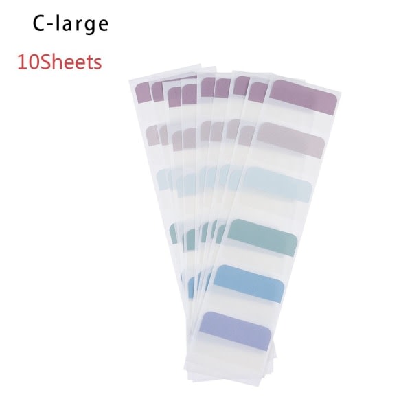 10 arkin Sticky Notes -indeksitarrat C-LARGE