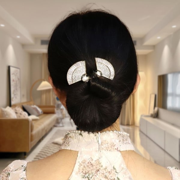 Elegant Hair Bull Maker Non Harm to Hair Tool for kvinder, naturligt hår a
