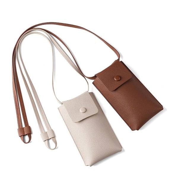 Enkel telefonväska tunna axelband Crossbody