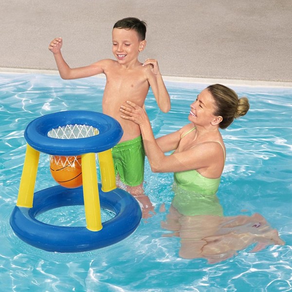 Inflatable Pool Volleyball, Basketball, Volleyball, Floating Toy for Pool, Basketball, Water Sports