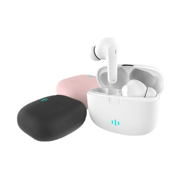Helt trådlösa Pro TWS Bluetooth Stereo In-Ear Hörlurar USB-C Svart