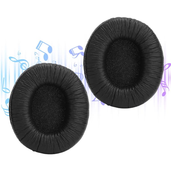 Øreputer, Øreputer, Hodebåndtrekk, Erstatning for SONY MDR7506 MDRV6 MDRCD 900ST (Svart)