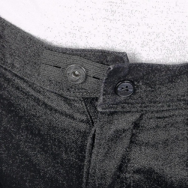 5 stk Elastisk knapp midjeforlengelse bukse Jeans Expander midjebåndsknapp zdq