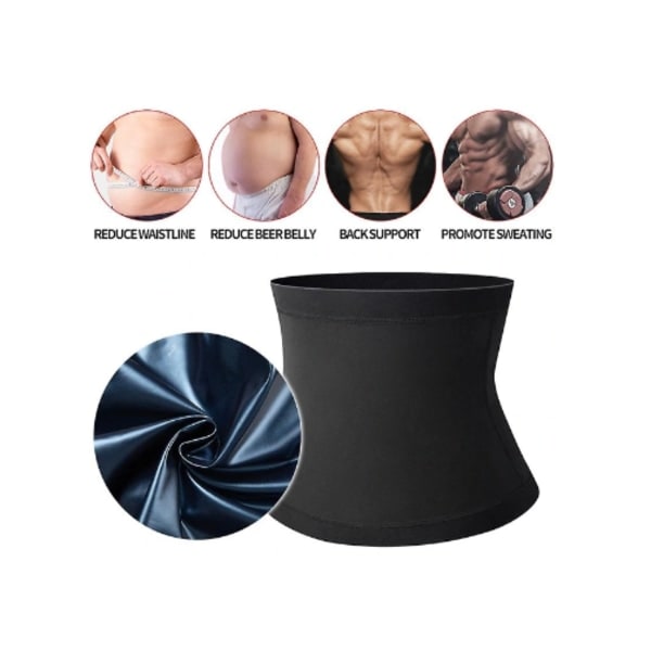 Magreducerare för män Bastu Body Shaper Trainer Korsett XXL-3XL zdq