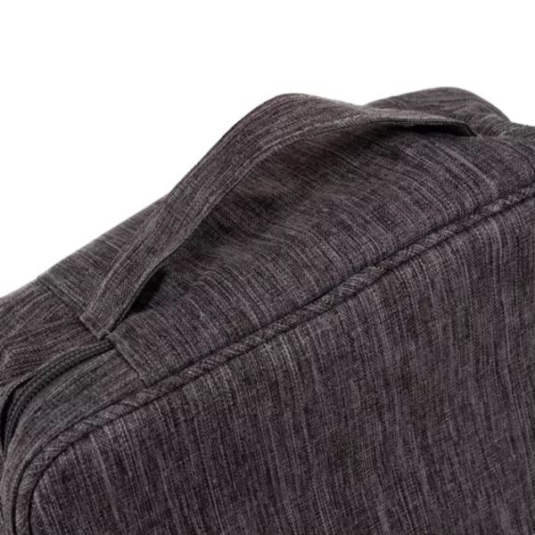 Cable Storage Bag - Organizer Bag / Case for Cables & Electronics Grey grå