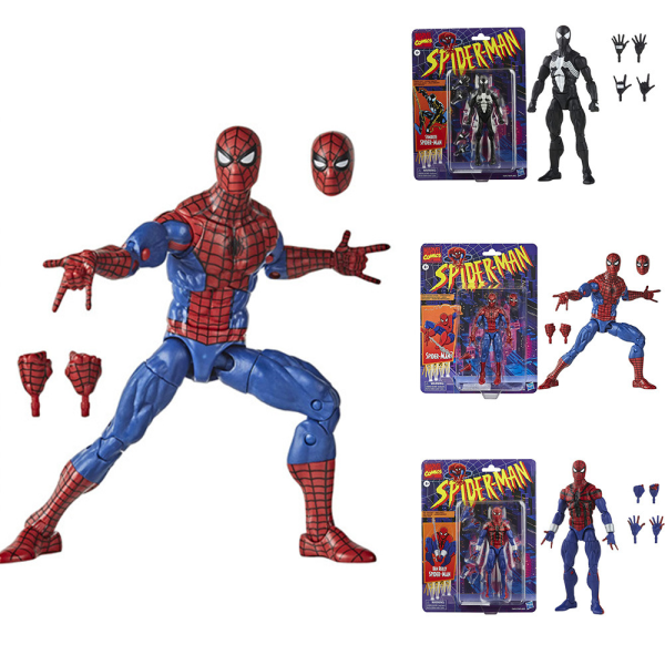 Klassisk Spiderman Action Figur Spider-Man Marvel Legends Retro C