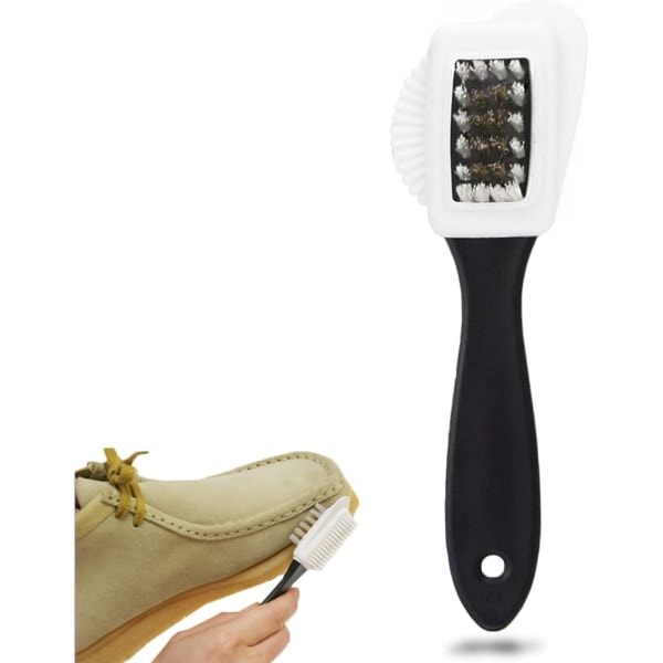 Nubuck skobørste for semskede støvler