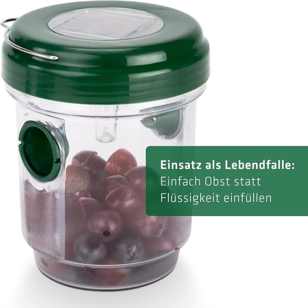 Flug-, geting- och myggfälla; Bug Catcher, bålgetingar; Solar med LED-ljus - Set om 4 CDQ