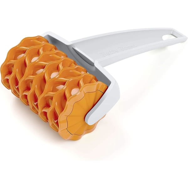 Kavel för att göra brödpinnar, aperitifpinnar och hemlagade aptitretare (orange)