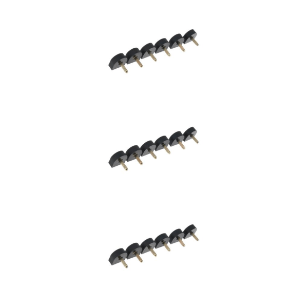 1/2/3/5 3 par korkokorkar Taps Skoreparationsbyte Svart 8mm 3PCS