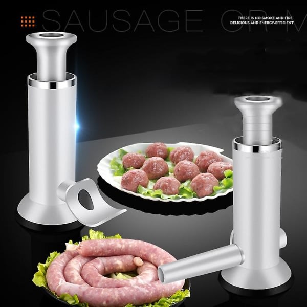 CQBB Pølsemaker Kødbollesprøjte Pølsefylder Hjemmelavet Pølse