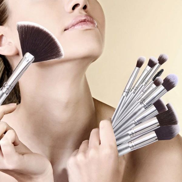 BS04 - BS-MALL 13 stk. eksklusive Make-up / makeupbørster af bedste kvalitet
