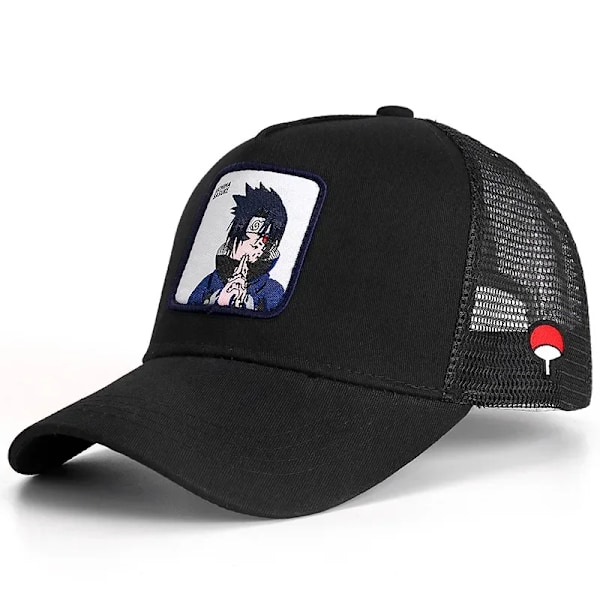 Uzumaki Naruto Broderad Hatt Pojkar Flickor Keps Sommar Solhatt Förälder-Barn Anime Utomhussport Keps Truckerkeps Gåvor 43