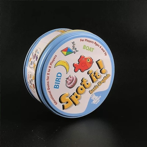 Perfekt spot it klassiska spelkort - Perfet Basic English Basic English