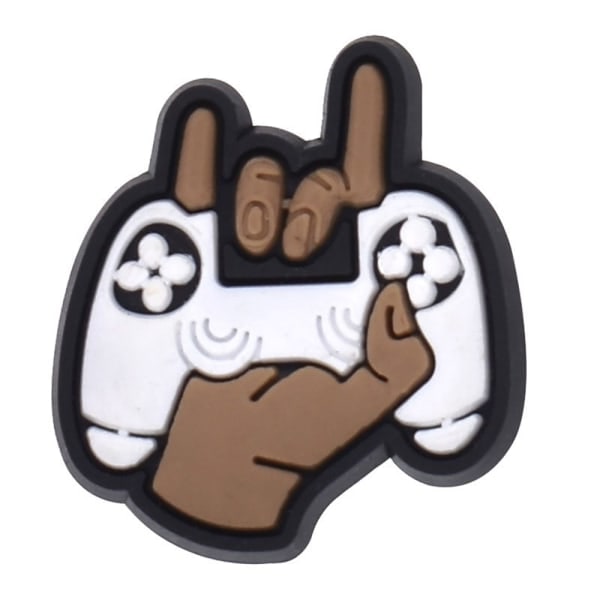 21 ST Croc Charms Roblox Skor Dekoration Tecknad Tillbehör för Clog Sandaler Armband Armband
