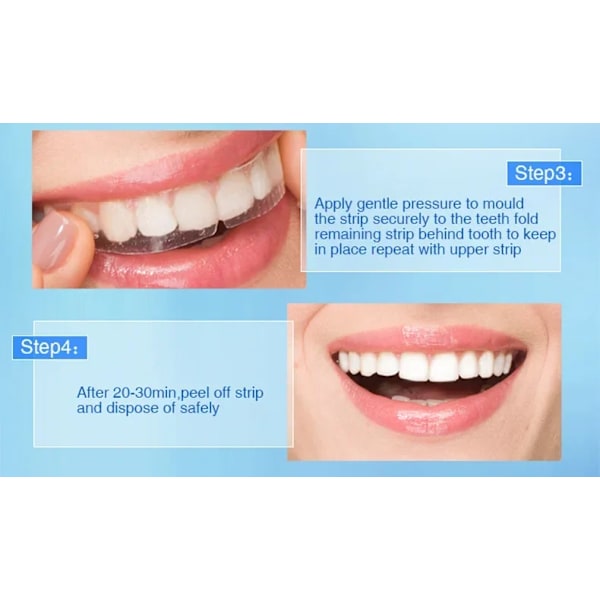 3D White Tandblegningsstrips Professional Effects Blegner Tænder, White Luxe 7 par