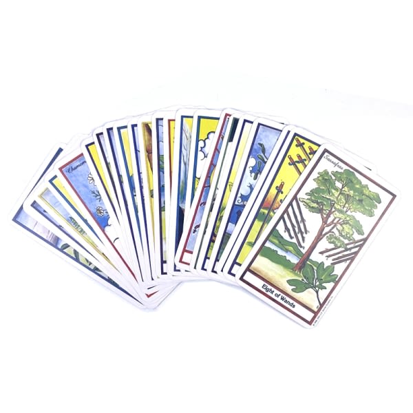 CDQ The Herbal Tarot Card Deck Family Party Board Game Card