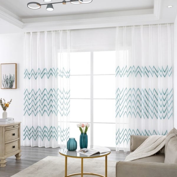 Gardiner Transparent Living Room Gardinbroderi